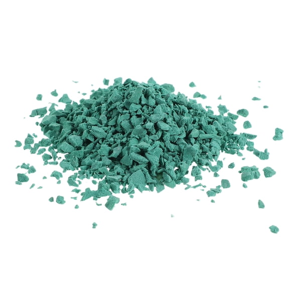 HAMPPLIES Green Rubber Infill for Synthetic Lawn and Sports Field Enhancing Turf Surface Protection and Longevity