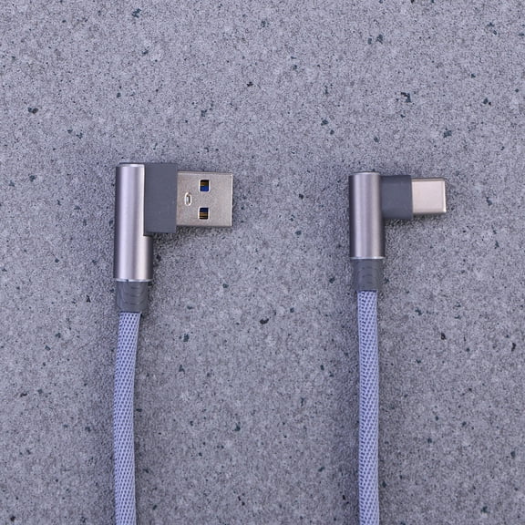HAMPPLIES Grey USB C Cable for Cellphone Accessories with Efficient Syncing and Charging