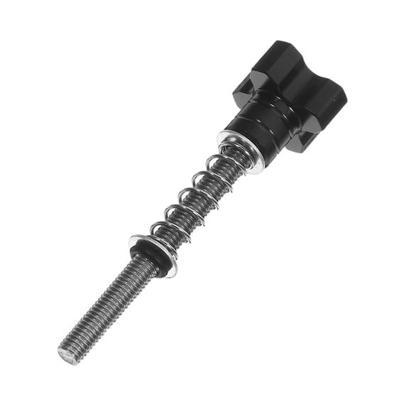 HAMPPLIES Hand Quick Tightener Screw for Tools Black Threaded Replacement with Precision Idle Adjustment