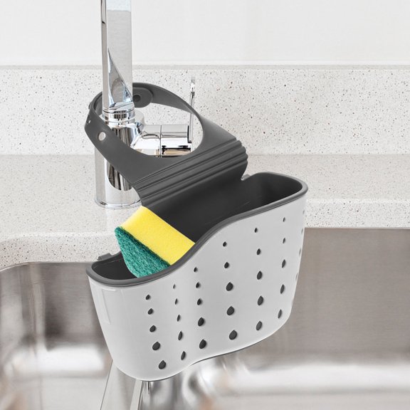 HAMPPLIES Kitchen Sink Shelving Bag for Cutlery and Bathroom Gadgets with Easy Hang Design