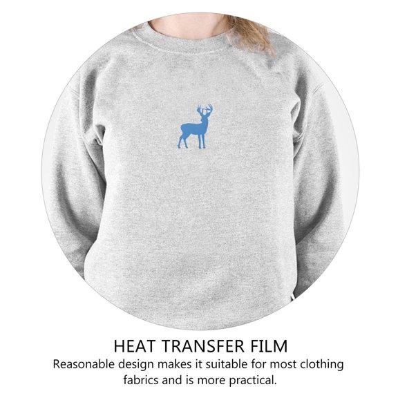 HAMPPLIES Heat Transfer Membrane for Clothes DIY Transfer Film Assorted Colors Safe PU Material