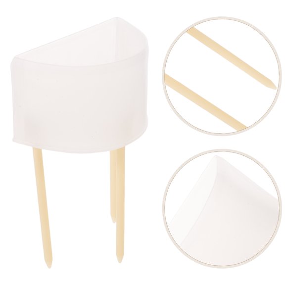 HAMPPLIES Household Flowerpot Dripper White Reusable Plant Watering Insert for Moss Poles and Indoor Use