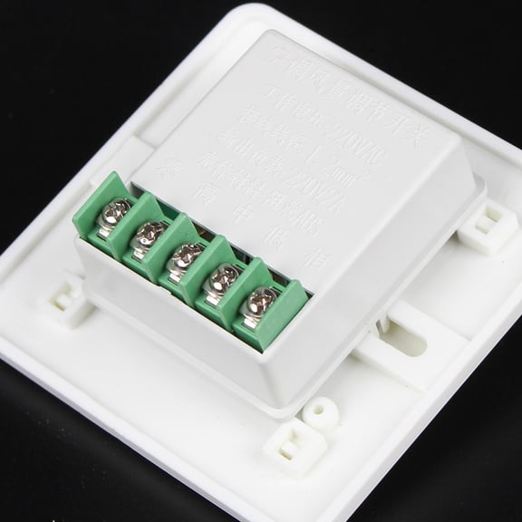 HAMPPLIES Indoor Temperature Control Fan Speed Controller White 1Pcs