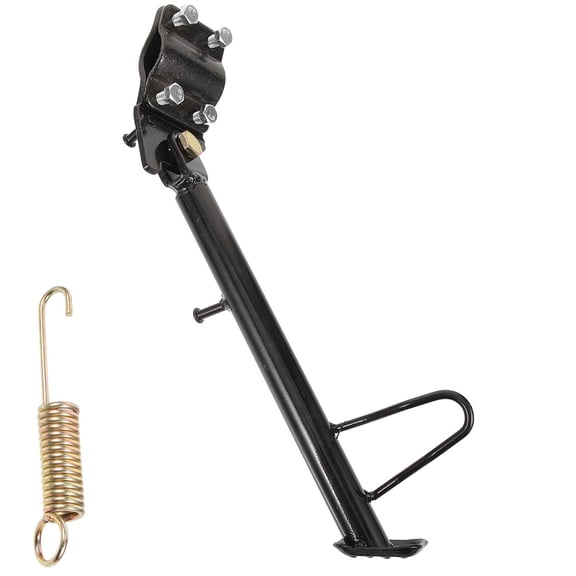 HAMPPLIES Kick Stand Motorcycle Metal Replacement Kickstand Stand for Safety 1Set