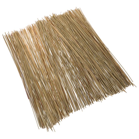 HAMPPLIES Natural Bulrush Basket Weaving Material for DIY Crafts Light Green Artisan Basket Supplies