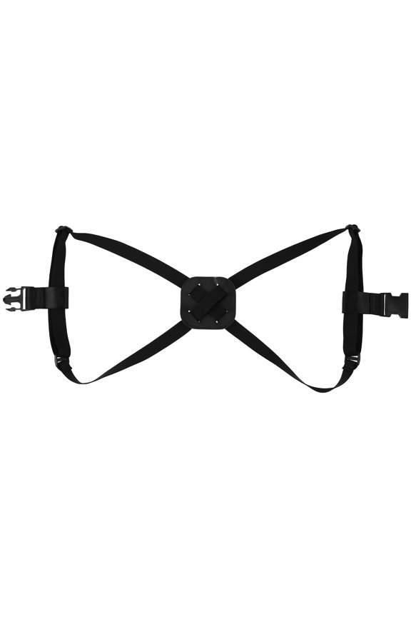 Luggage Strap Black Adjustable Polyester Belt with Buckle for Suitcase and Backpack