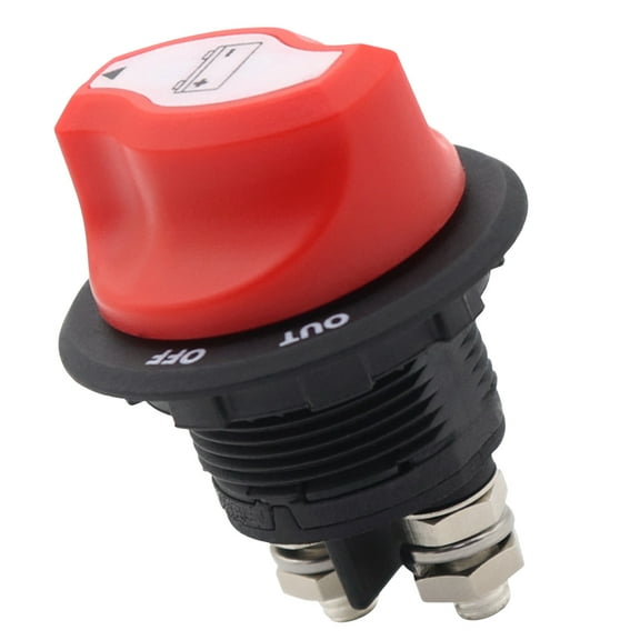 HAMPPLIES Boat Battery Disconnect Switch 32V with Locking Function and Assorted Color Design