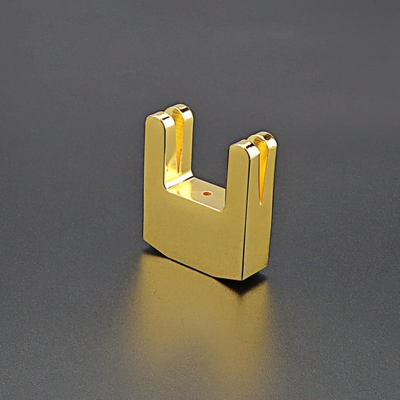 HAMPPLIES Metal Cello Mute Golden Cello Practice Accessory for Violoncello Sound Suppression