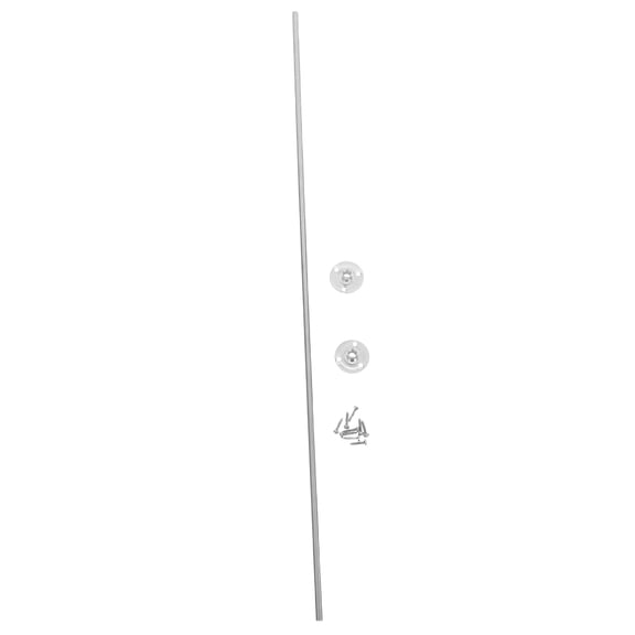 HAMPPLIES Metal File Cabinet Rail for Home Office Plated Silver Hanging Folder Support and Document Storage