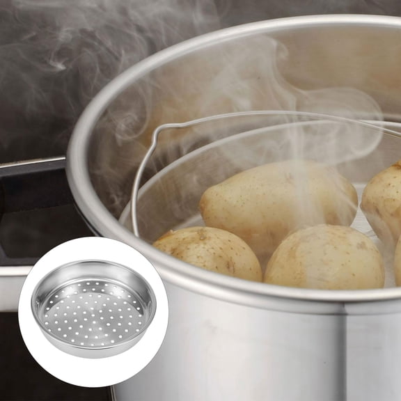 HAMPPLIES Stainless Steel Steamer with Plated , and Cold for Home Kitchen Cooking