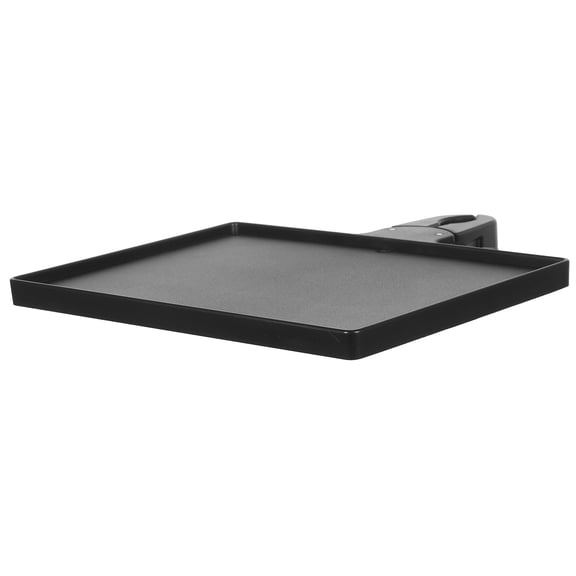 HAMPPLIES Microphone Stand Desktop Tray Black Clamp on Shelf for Home Use Compatible with Most Mic Stands