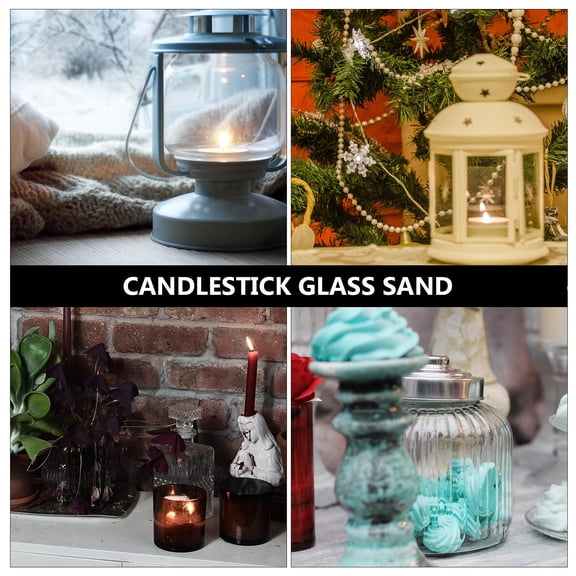 HAMPPLIES Mixed Sand for Candlesticks, Decorative Vase Filler, Candle Holder, Terrarium & Home Arts and Crafts