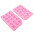 thumbnail image 1 of HAMPPLIES Molds for Candy Making 1 Set Rosy Color Silicone Molds for Home and Professional Use, 1 of 8