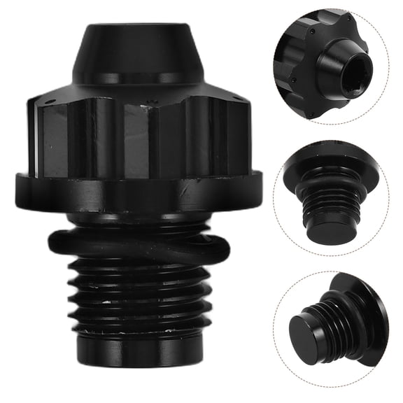 HAMPPLIES Motorcycle Modification Parts Black Aluminum 1Set
