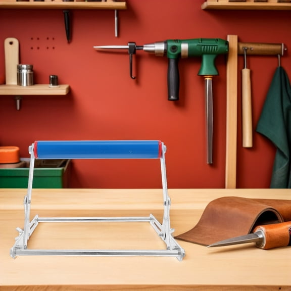 HAMPPLIES Multi Color Foldable Work Support Stand for Cutting Machine with Height Adjustment