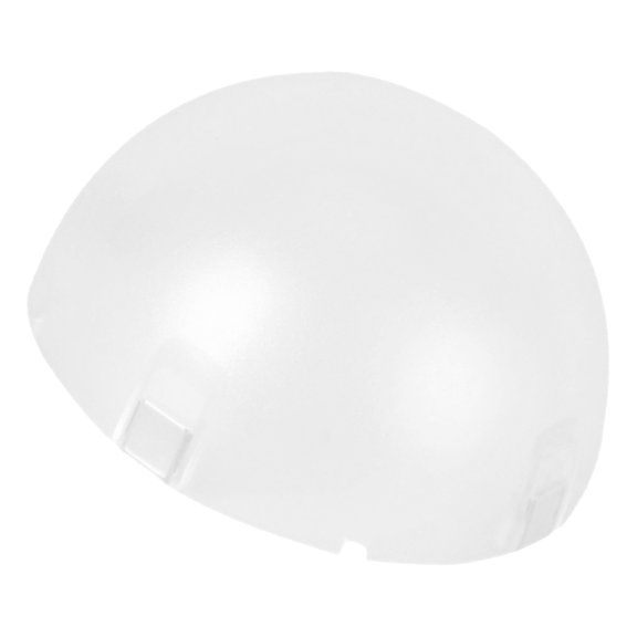 HAMPPLIES Flash Lamp Cover Photography Dome Diffuser Plastic White 1Pack for Studio Photography