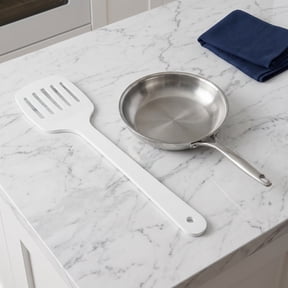 HAMPPLIES Large White Plastic Spatula Photo Prop for Wedding, Birthday Party, and Special Event Entertainment