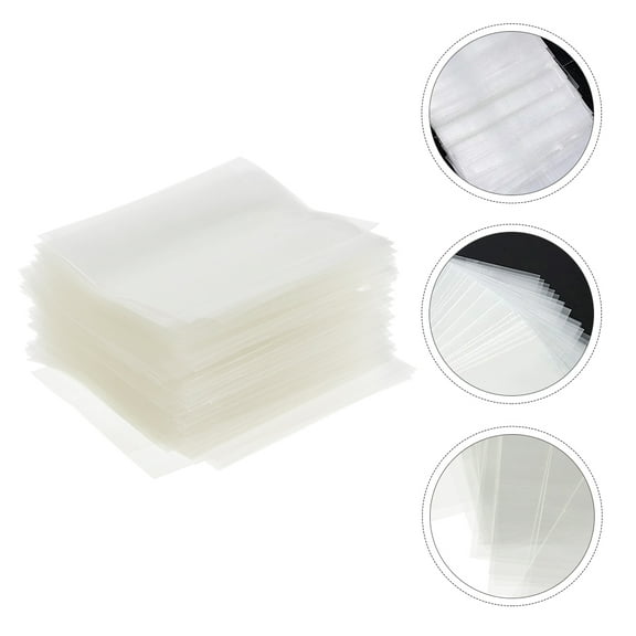 HAMPPLIES PVC Heat Shrink Wrap 2000Pcs for Essential Oil Bottle and Eyelash Bottle Packing