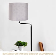 HAMPPLIES PVC Lamp Shade Material Roll for DIY Lampshade Crafting White Sheet with Elegant Design
