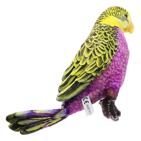 HAMPPLIES Parrot Plush Toy For Children And Families Home Decoration Indoor Use 1Set 14.6x7.1x4.7in