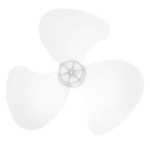 HAMPPLIES Plastic Fan Blades Replacement White 3 Blade Design for Electric Table Fans Low Noise