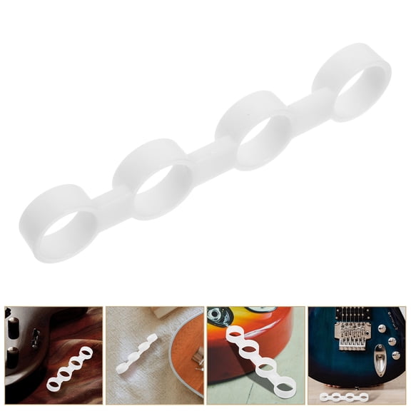 HAMPPLIES Plastic Guitar Finger Expander Trainer for Beginners - Finger Strengthener for Guitar Practice and Skill Improvement