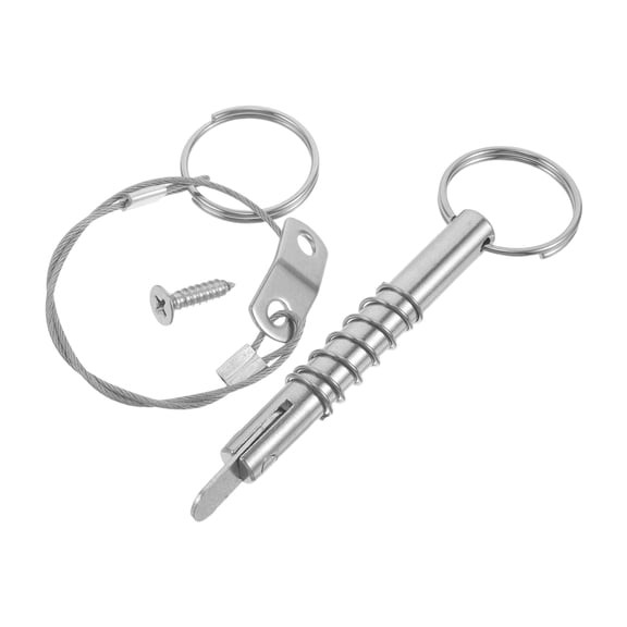 HAMPPLIES Marine T-Handle Locking Pin Stainless Steel for Secure Bimini Top Attachment