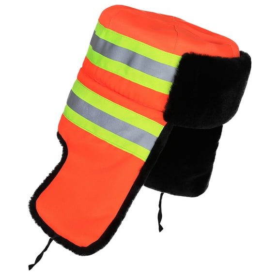 HAMPPLIES Thickened Winter Fleece Safety Hat for Workers, Warm Protective Headwear, and Comfortable, 1 Piece