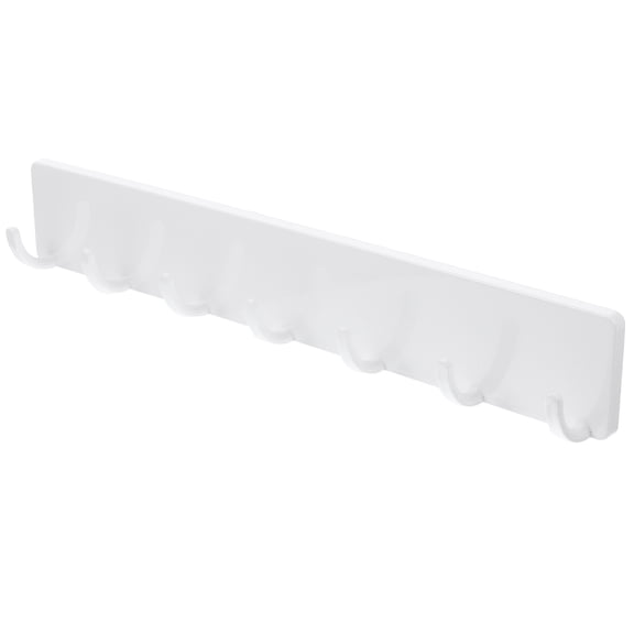 HAMPPLIES Practical White Wall Hanging Hook for Kitchen Utensils and Coffee Cups