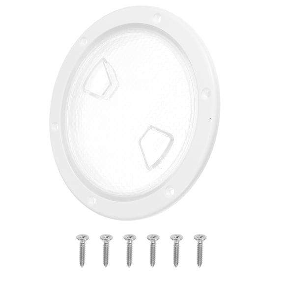 HAMPPLIES White Kayak Deck Hatch Cover with Universal Fit and Easy Handling Design