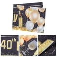 thumbnail image 1 of HAMPPLIES Birthday Banner Party Decoration Polyester 1Set 98x20in, 1 of 8