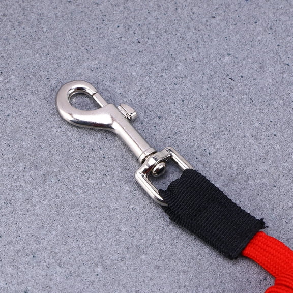 HAMPPLIES Canoe Kayak Paddle Leash Tether Hook Prevent Paddle Loss 1Pack Red