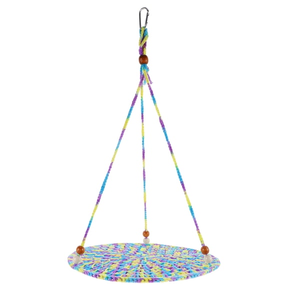 HAMPPLIES Reptile Hammock Hanging Bed with Cotton Rope for Lizard Bearded Dragon and Gecko Comfortable Swing