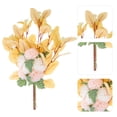 thumbnail image 1 of HAMPPLIES Romantic Style Artificial Chrysanthemum Bouquet for Women Couples 1Set, 1 of 8