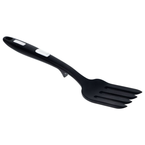 HAMPPLIES Silicone Flexible Fork 1Pack Multi-Function Fork For Cooking And Stirring Salad With Ergonomic Handle Design