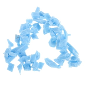 HAMPPLIES Sky Blue Memory Foam Filling for Bean Bags Replacement Soft Shredded Foam Cushion Filler