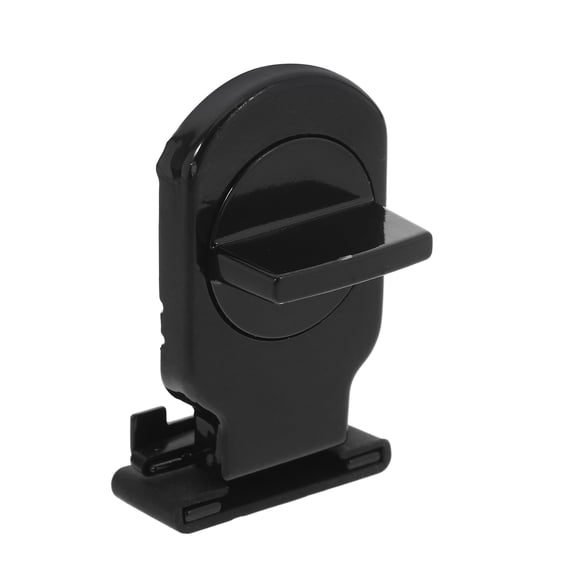HAMPPLIES Window Stoppers For Sliding Windows Sliding Window Lock Black Plastic 1Set