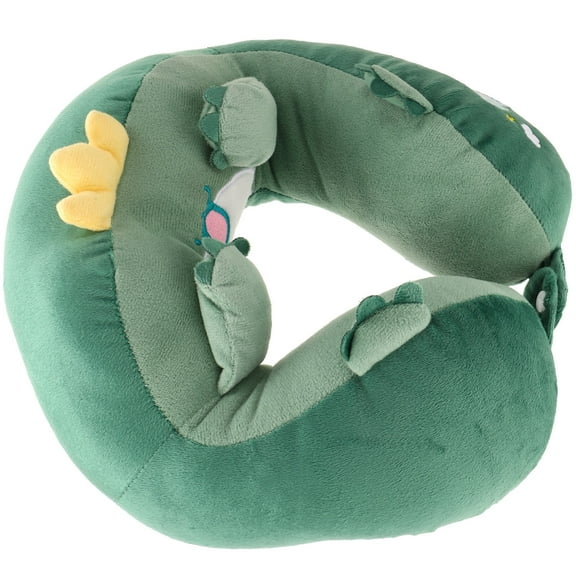 HAMPPLIES Soft Airplane Neck Pillow 1Pcs U-shaped PP Cotton For Resting on the Go