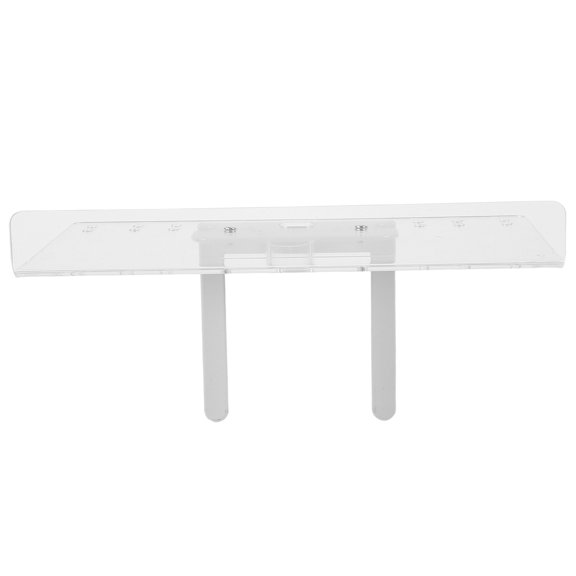 HAMPPLIES Stylish Transparent Outlet Shelf for Routers and Small Electronics