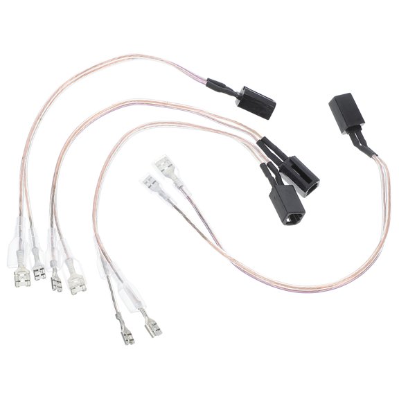 HAMPPLIES Speaker Wire Harness Adapter Replacement 4Pcs Plastic Improved Bass and High-Frequency Performance