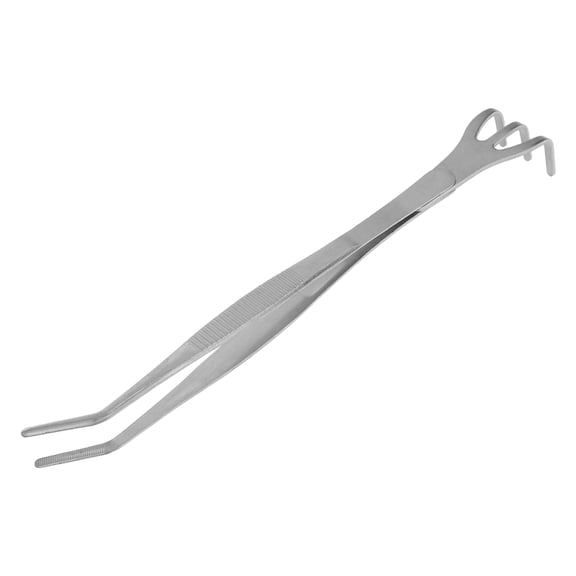 HAMPPLIES Stainless Metal Root Rake with Tweezer Bonsai Gardening Tool