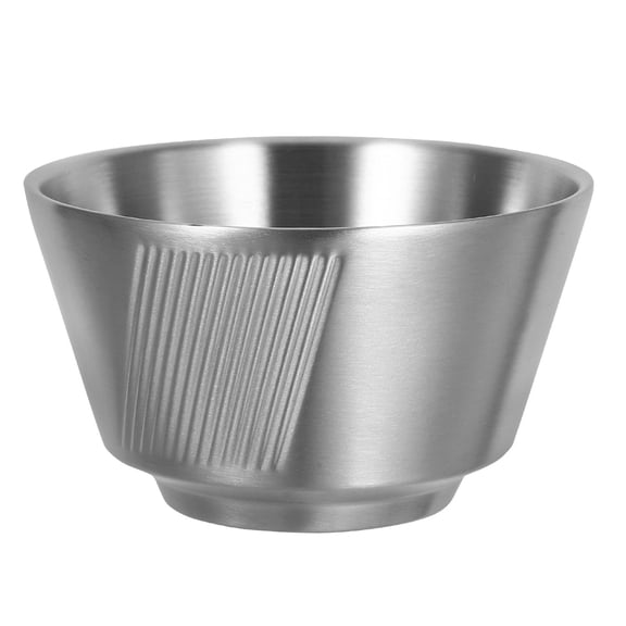 HAMPPLIES Stainless Steel Individual Trifle Bowls Set - Round Ice Cream Dessert Bowls for Serving and Presentation