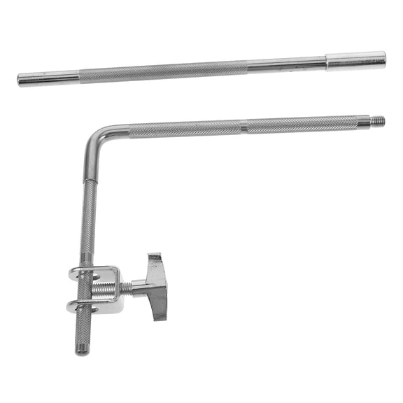 HAMPPLIES Metal Cowbell Mount Bracket Clamp for Drum Kit, Drum Accessory with Strong Construction and Stylish Design