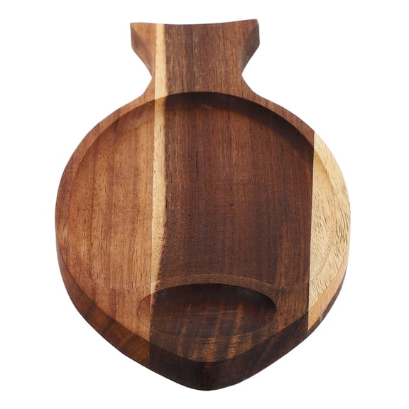 HAMPPLIES Fish Shaped Wooden Serving Platter for Cheese, Crackers, Appetizers, and Party Snacks