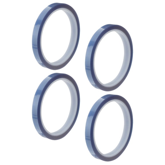 HAMPPLIES Thermal Heat Tape 4 Rolls Blue 33m/108ft for High Temperature Use