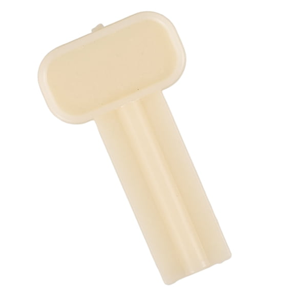 HAMPPLIES Towel Dispenser Keys Key Security Enhancement Tissue Dispenser Plastic Beige 1Pack