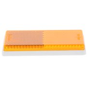 HAMPPLIES Yellow Plastic Rectangle Reflector for Vehicle Decoration High Visibility