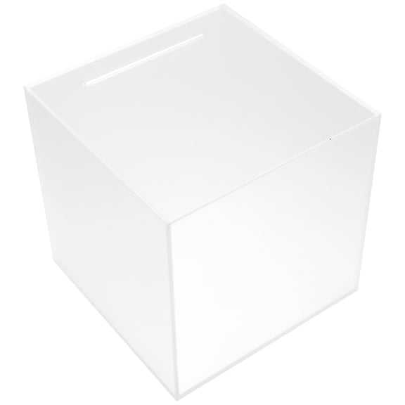 HAMPPLIES Transparent Acrylic Saving Bank Break to Box for Daily Use and Cash Storage