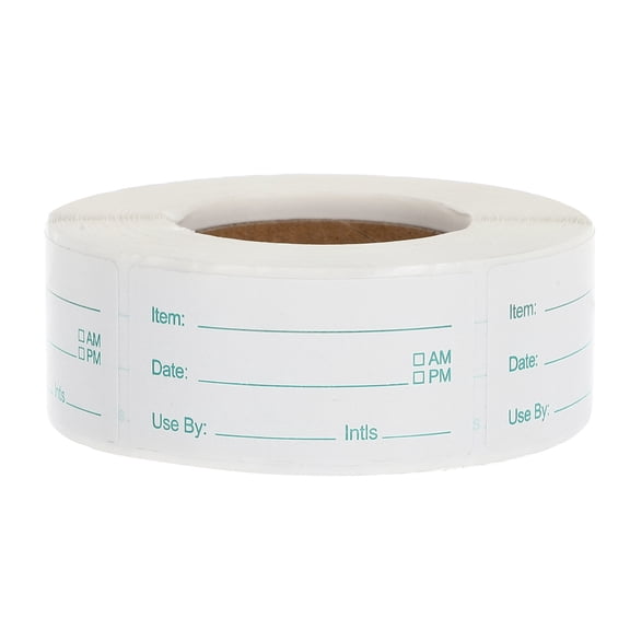 HAMPPLIES Kitchen Tape Labeling Food Labels Green Adhesive Material 1 Roll