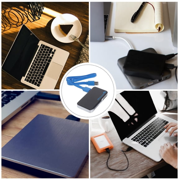 HAMPPLIES Adapter USB to Type C USB 3.0 Compact Flash Multi Reader Metal 1Pcs 3.7 * 2 * 0.51 inch